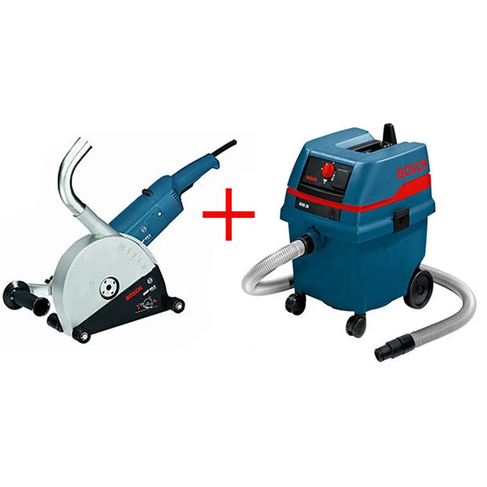Штроборез Bosch GNF 65 A + пылесос Bosch GAS 25 — аренда в Минске